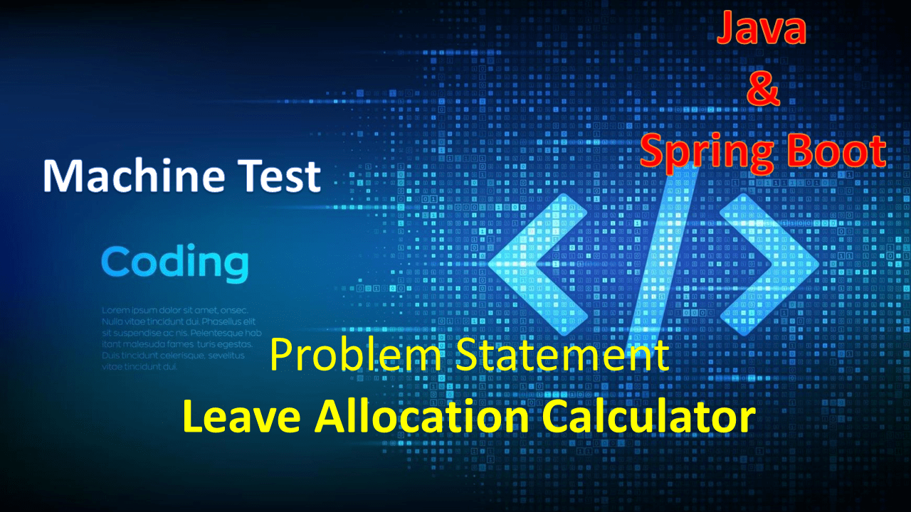 Leave Allocation Calculator