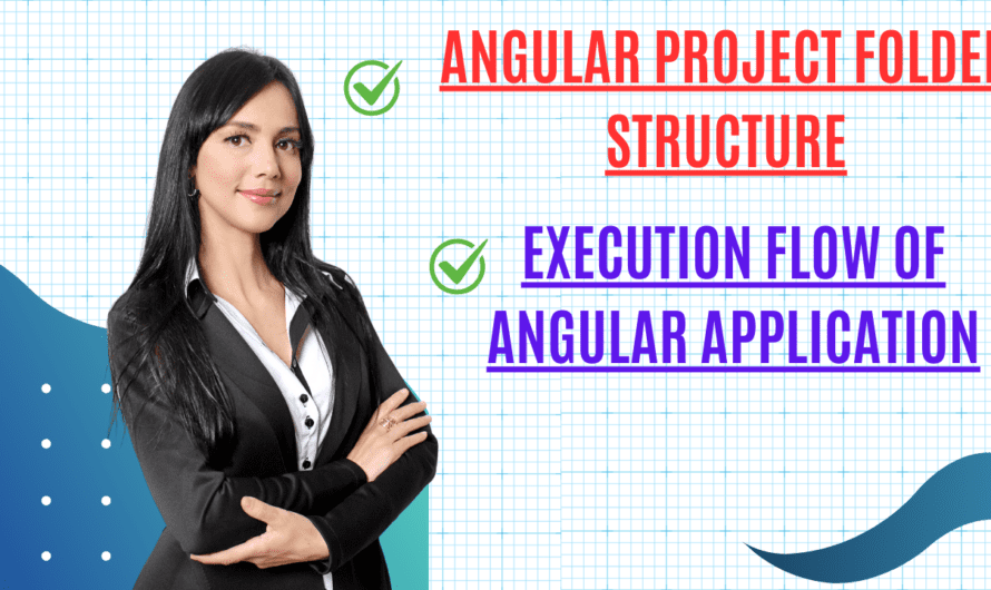 1. Angular project folder structure